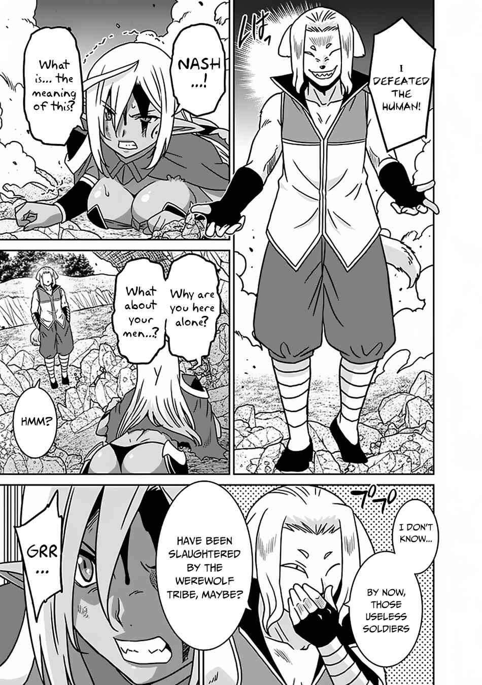 Page 8 Chapter 46 Saikyou no Shuzoku ga Ningen Datta Ken
