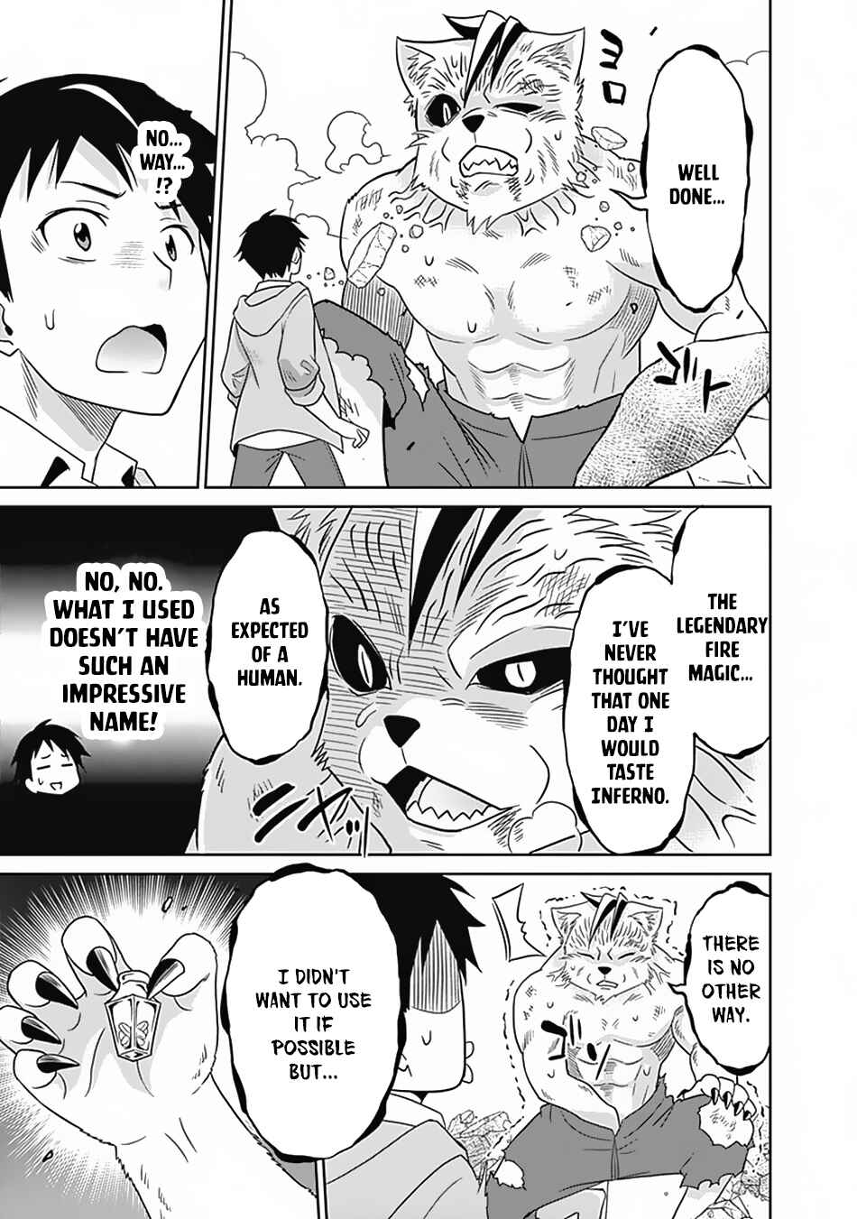 Page 10 Chapter 17 Saikyou no Shuzoku ga Ningen Datta Ken