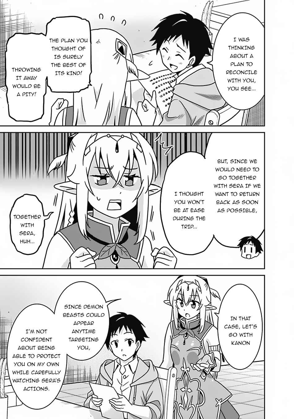 Page 12 Chapter 52 Saikyou no Shuzoku ga Ningen Datta Ken