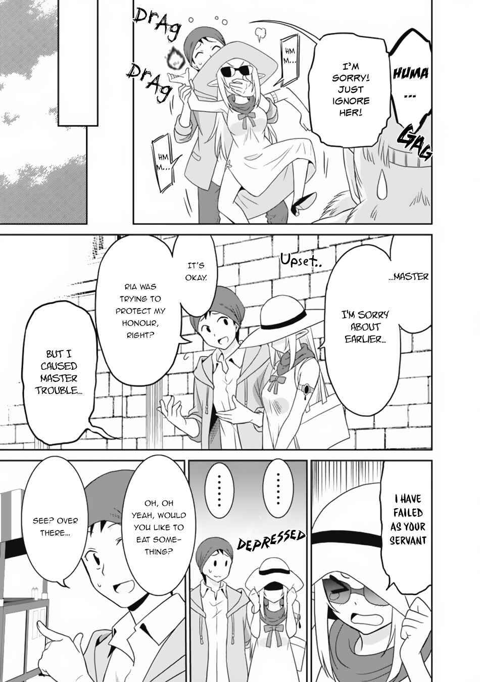 Page 14 Chapter 20 Saikyou no Shuzoku ga Ningen Datta Ken