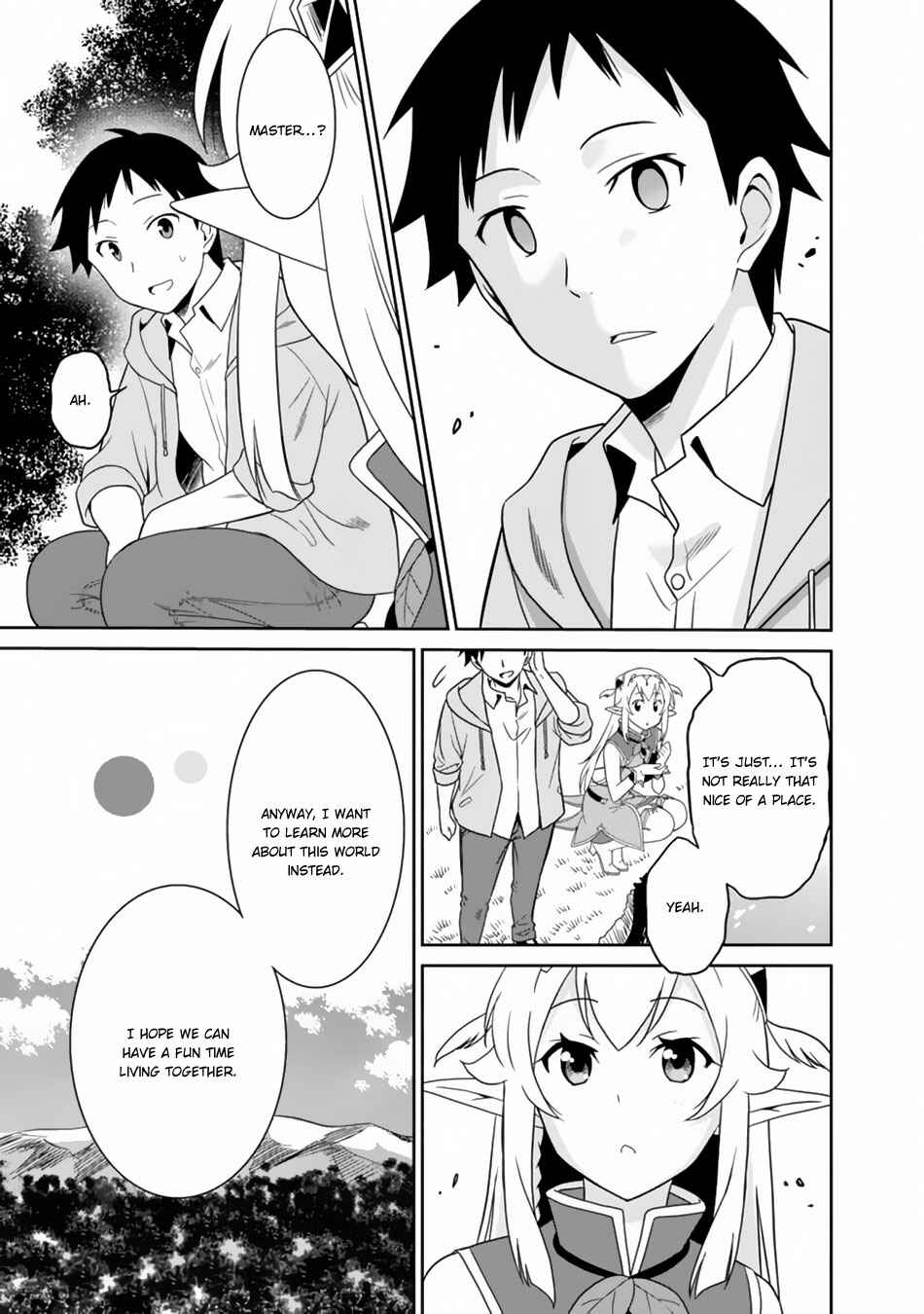 Page 8 Chapter 5 Saikyou no Shuzoku ga Ningen Datta Ken