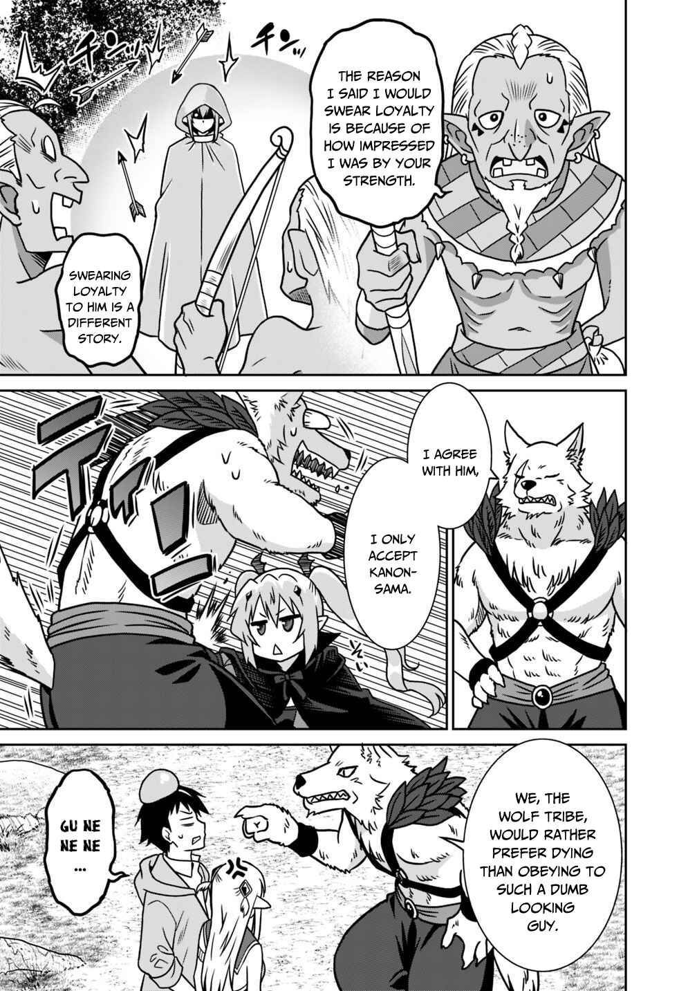Page 10 Chapter 35 Saikyou no Shuzoku ga Ningen Datta Ken