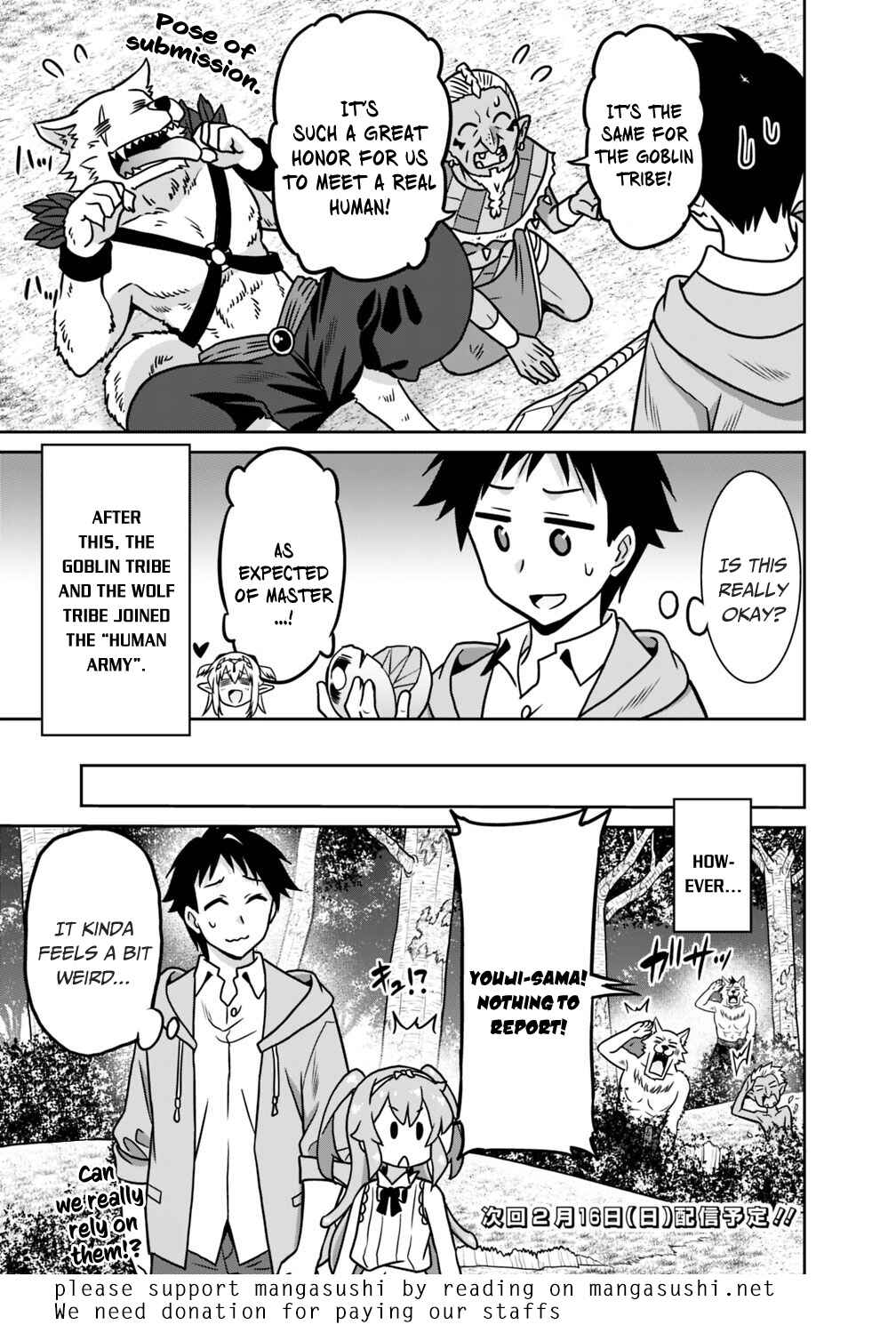 Page 20 Chapter 35 Saikyou no Shuzoku ga Ningen Datta Ken