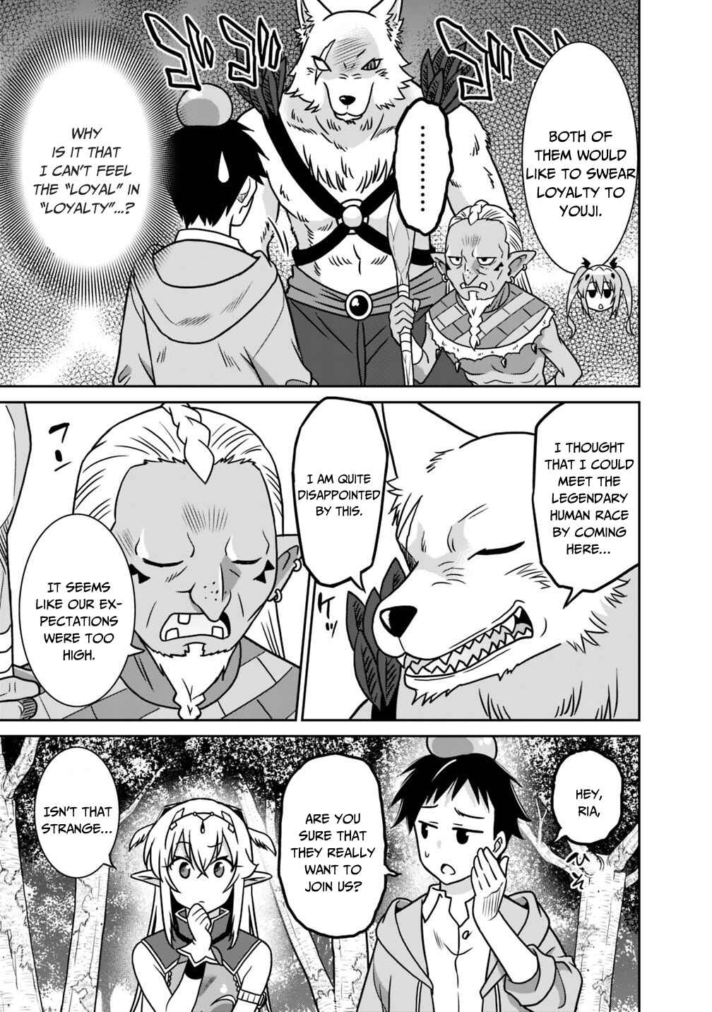 Page 8 Chapter 35 Saikyou no Shuzoku ga Ningen Datta Ken