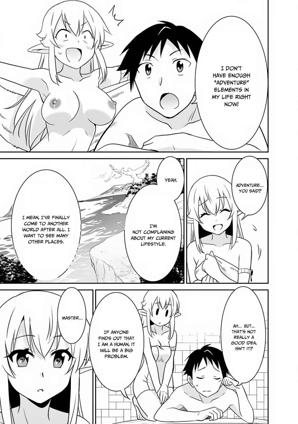 Page 14 Chapter 19 Saikyou no Shuzoku ga Ningen Datta Ken