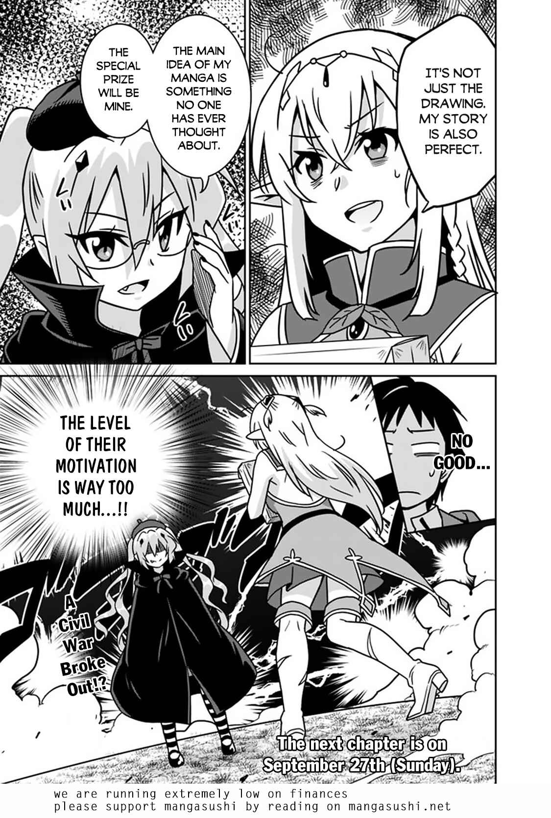 Page 18 Chapter 49 Saikyou no Shuzoku ga Ningen Datta Ken