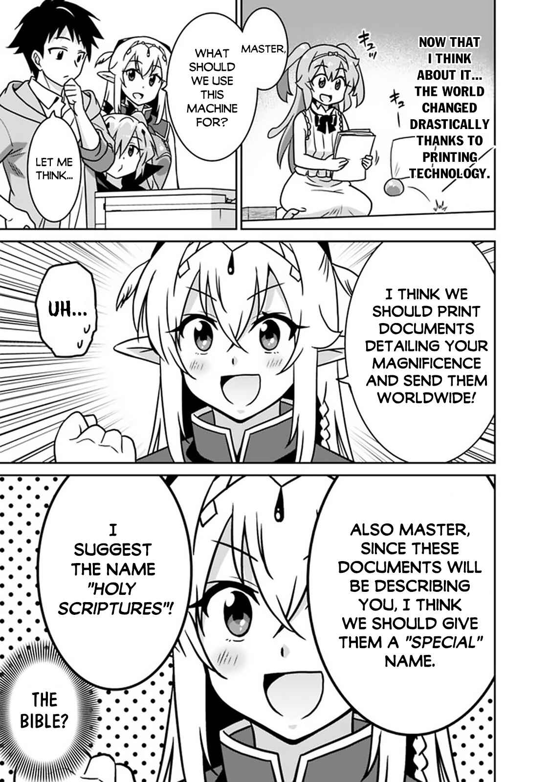 Page 8 Chapter 49 Saikyou no Shuzoku ga Ningen Datta Ken