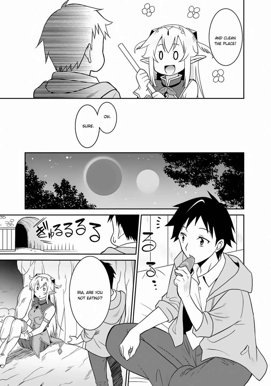 Page 10 Chapter 3 Saikyou no Shuzoku ga Ningen Datta Ken