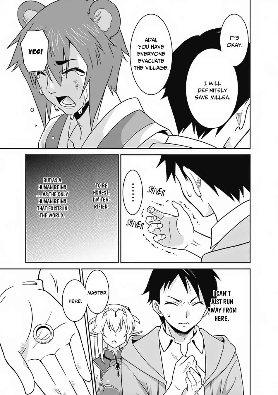 Page 10 Chapter 16 Saikyou no Shuzoku ga Ningen Datta Ken