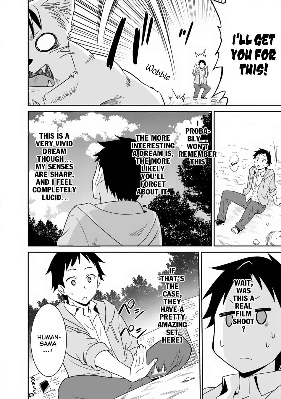 Page 23 Chapter 1 Saikyou no Shuzoku ga Ningen Datta Ken