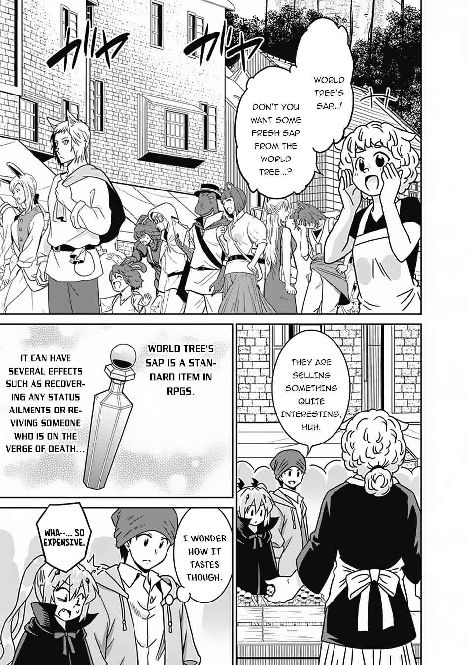 Page 8 Chapter 53 Saikyou no Shuzoku ga Ningen Datta Ken