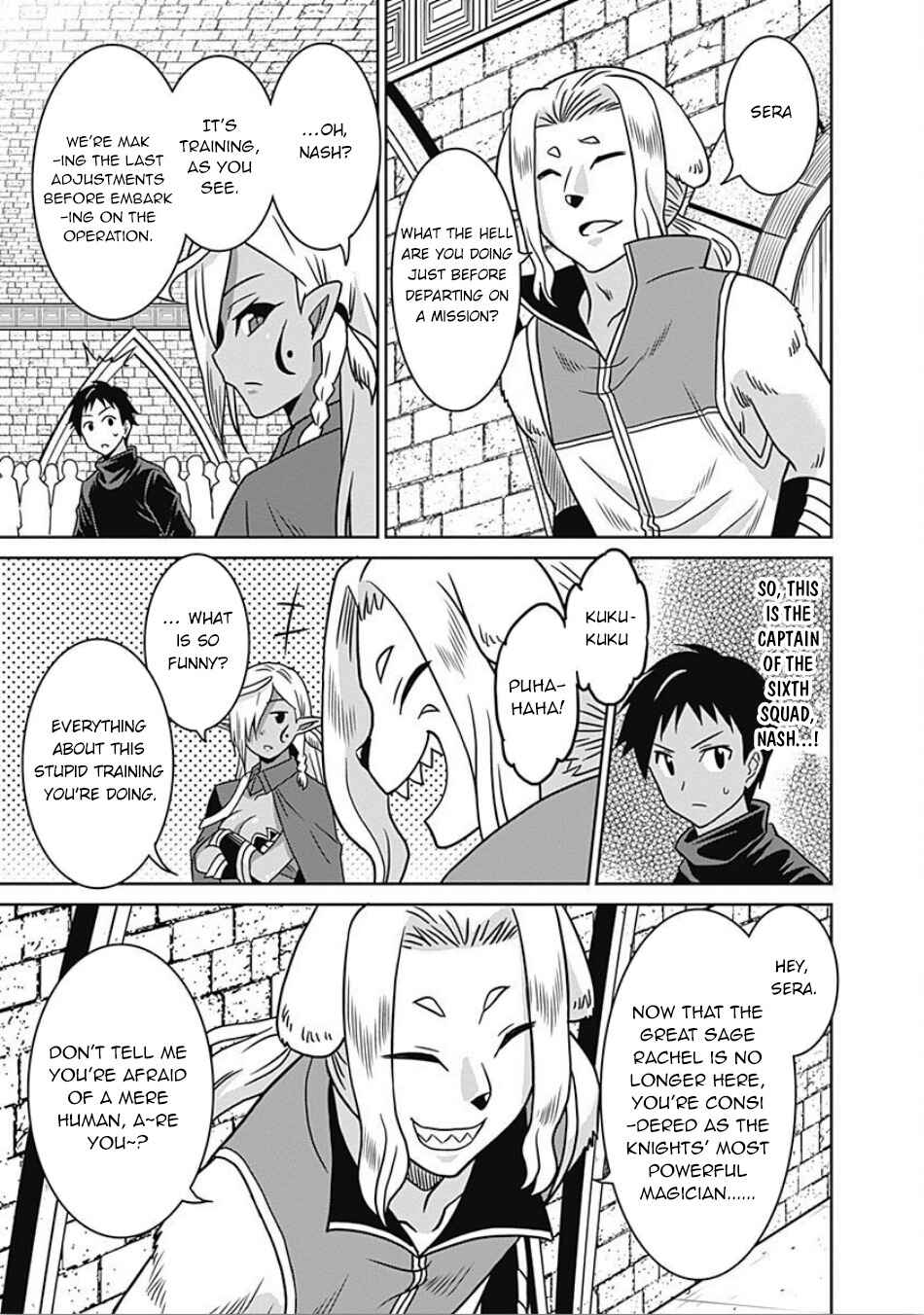 Page 12 Chapter 44 Saikyou no Shuzoku ga Ningen Datta Ken