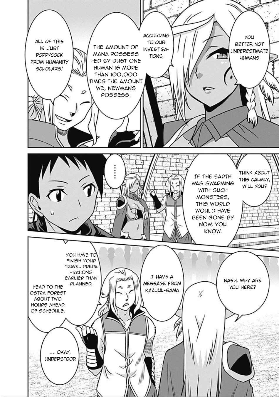Page 13 Chapter 44 Saikyou no Shuzoku ga Ningen Datta Ken