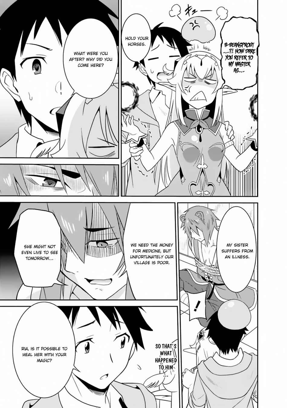 Page 10 Chapter 8 Saikyou no Shuzoku ga Ningen Datta Ken