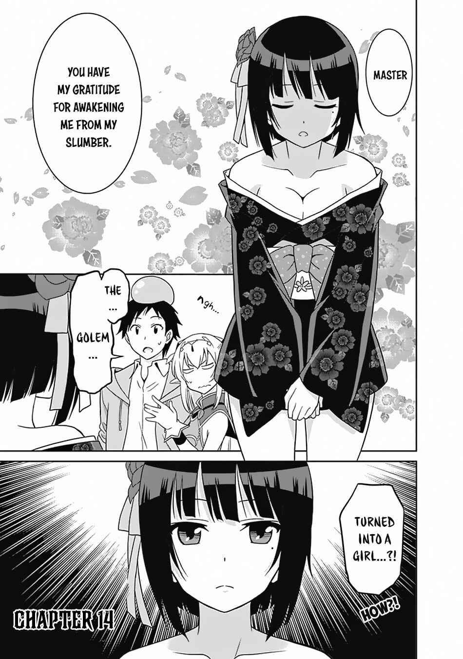 Page 2 Chapter 14 Saikyou no Shuzoku ga Ningen Datta Ken