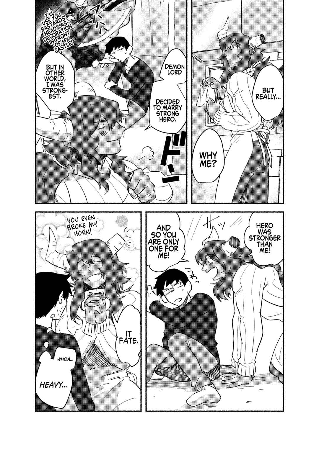 Page 1 Chapter 3 The Ex-Hero High-Schooler and the Ex-Demon King Househusband (Pre-Serialization)