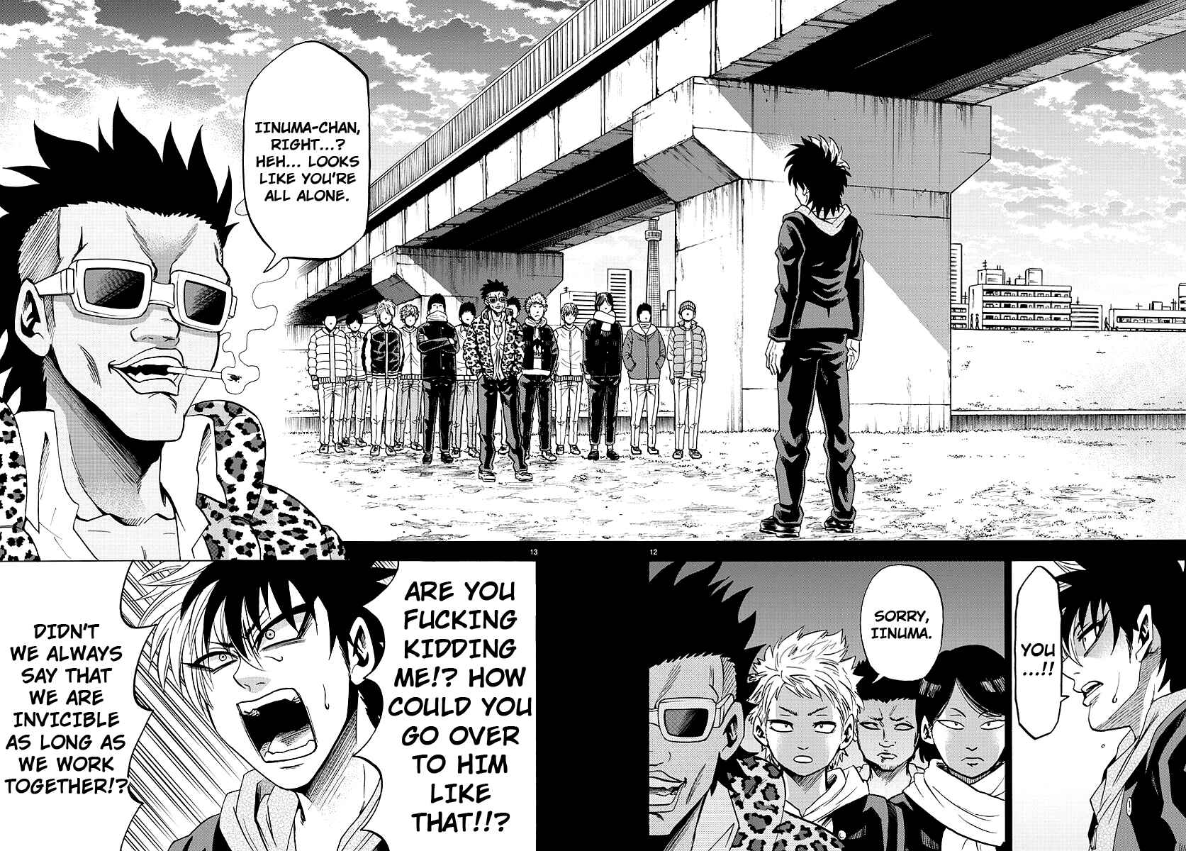 Page 12 Chapter 57 Rokudou no Onna-tachi