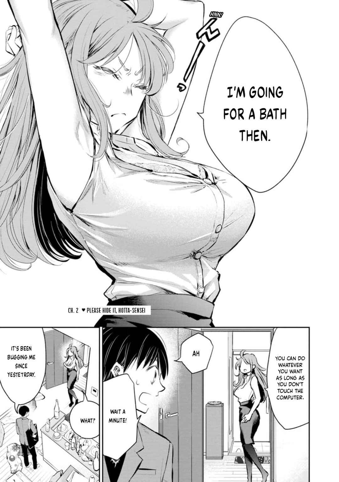 Page 2 Chapter 2 Darashinai desu, Hotta-sensei!