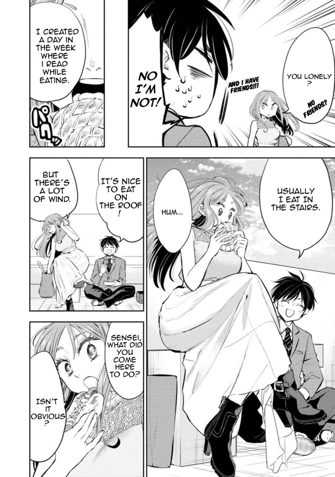 Page 4 Chapter 6 Darashinai desu, Hotta-sensei!