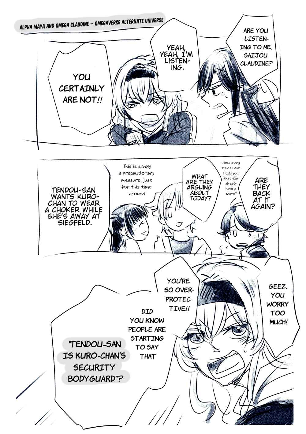 Page 16 Chapter Unknown_fefc Shoujo Kageki Revue Starlight - An Overprotective Alpha and a Bullheaded Omega (Doujinshi)