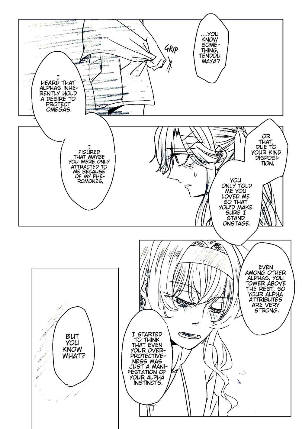 Page 25 Chapter Unknown_fefc Shoujo Kageki Revue Starlight - An Overprotective Alpha and a Bullheaded Omega (Doujinshi)