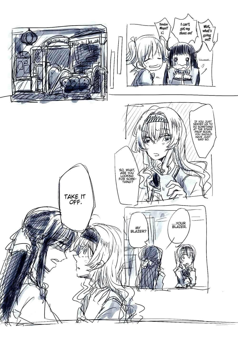 Page 6 Chapter Unknown_fefc Shoujo Kageki Revue Starlight - An Overprotective Alpha and a Bullheaded Omega (Doujinshi)