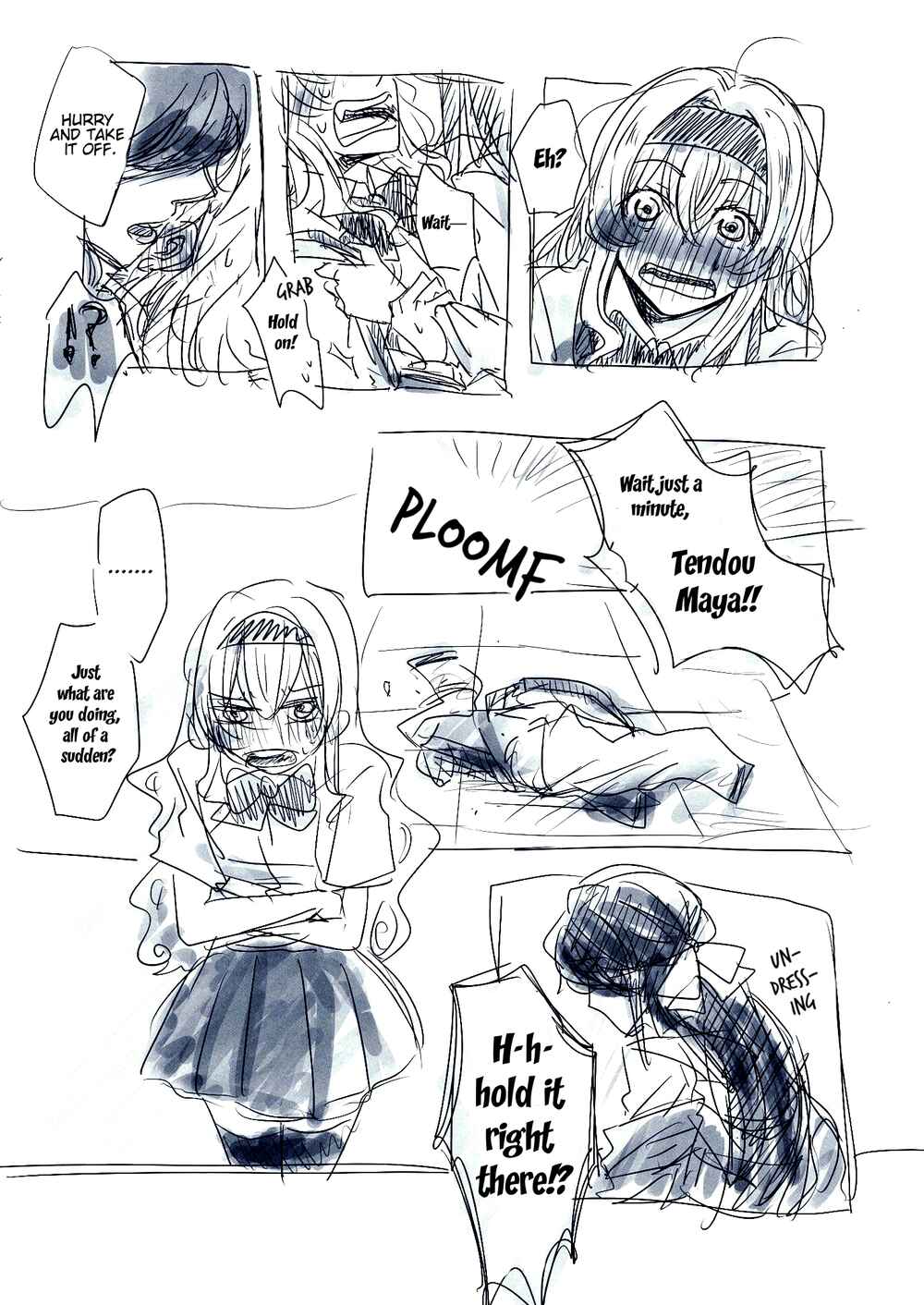 Page 7 Chapter Unknown_fefc Shoujo Kageki Revue Starlight - An Overprotective Alpha and a Bullheaded Omega (Doujinshi)