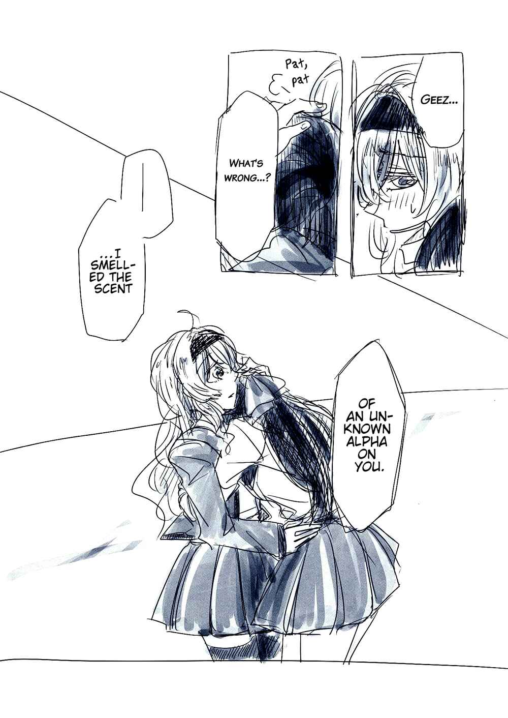 Page 9 Chapter Unknown_fefc Shoujo Kageki Revue Starlight - An Overprotective Alpha and a Bullheaded Omega (Doujinshi)