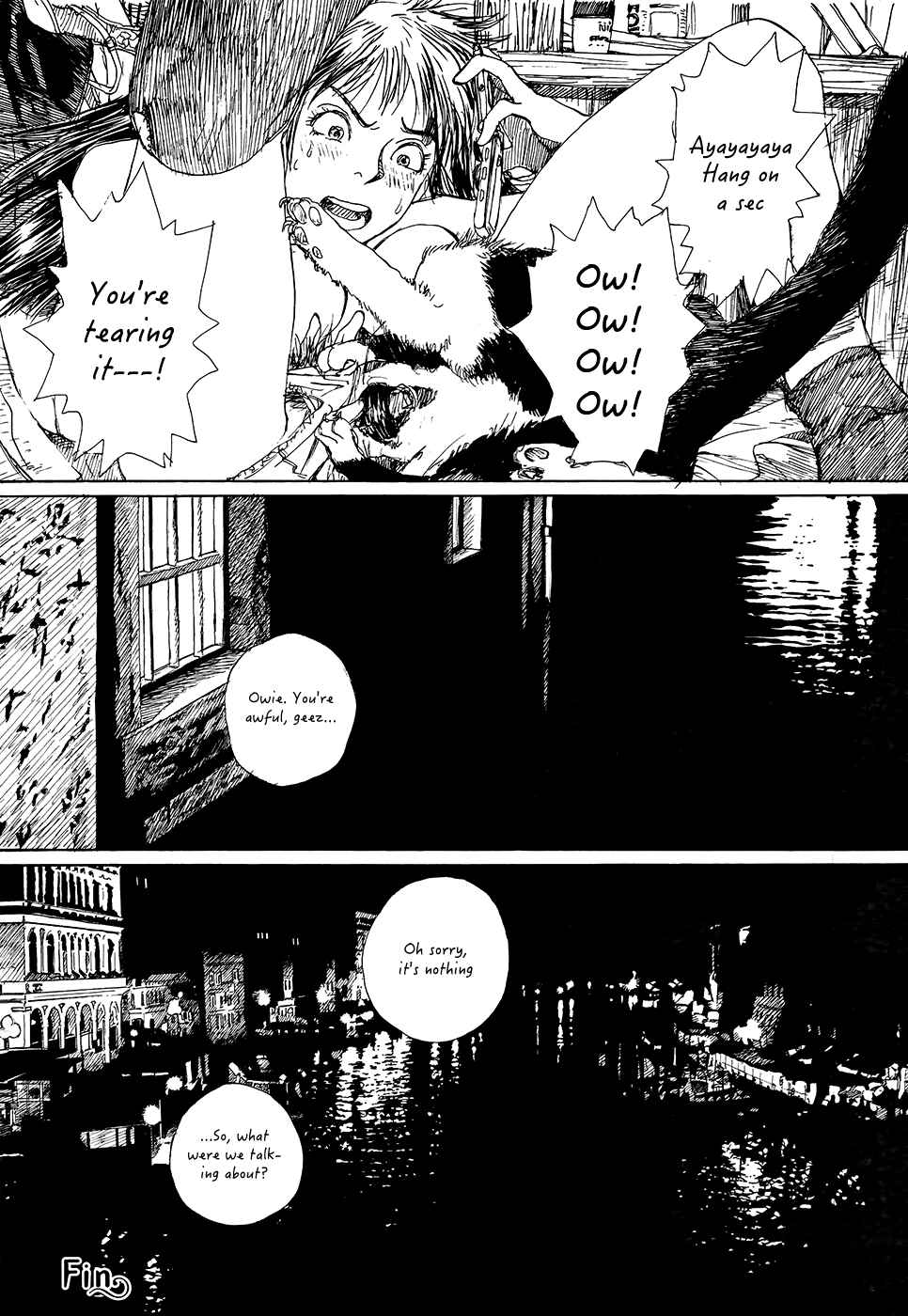 Page 4 Chapter 3 La Pomme Prisonniere