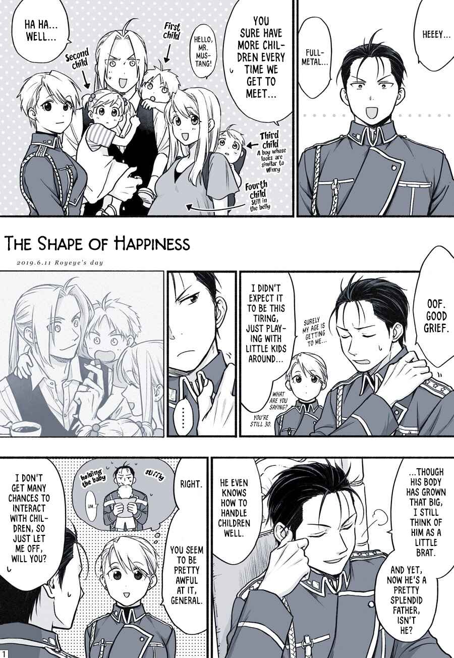 Page 1 Chapter Unknown_95f2 Fullmetal Alchemist - The Shape of Happiness  (Doujinshi)