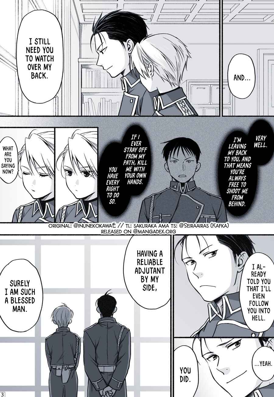 Page 3 Chapter Unknown_95f2 Fullmetal Alchemist - The Shape of Happiness  (Doujinshi)