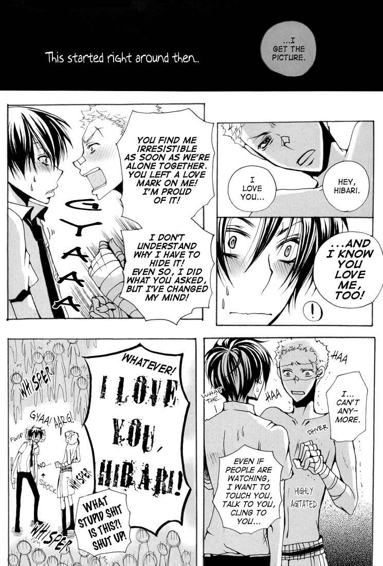 Page 13 Chapter Unknown_1d3d Katekyo Hitman Reborn! - Love Panic (Doujinshi)