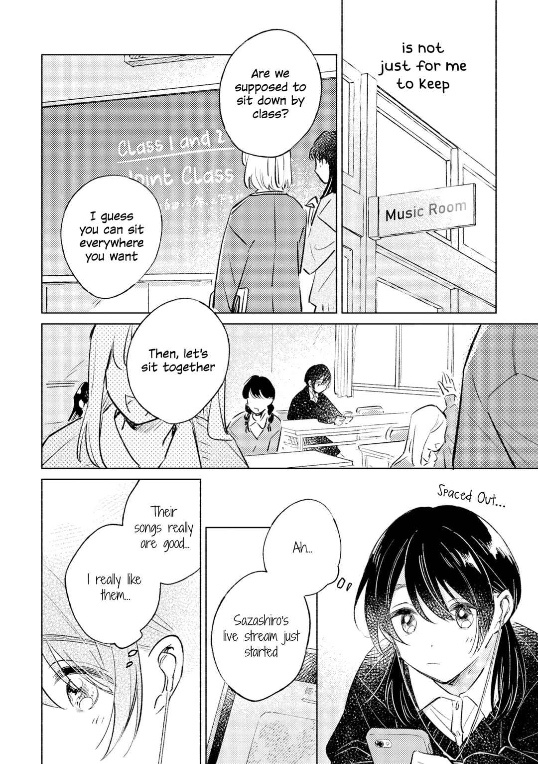 Page 12 Chapter 3 Tonari no Seki ga Sukina Hito Datta Gakusei Yuri Anthology