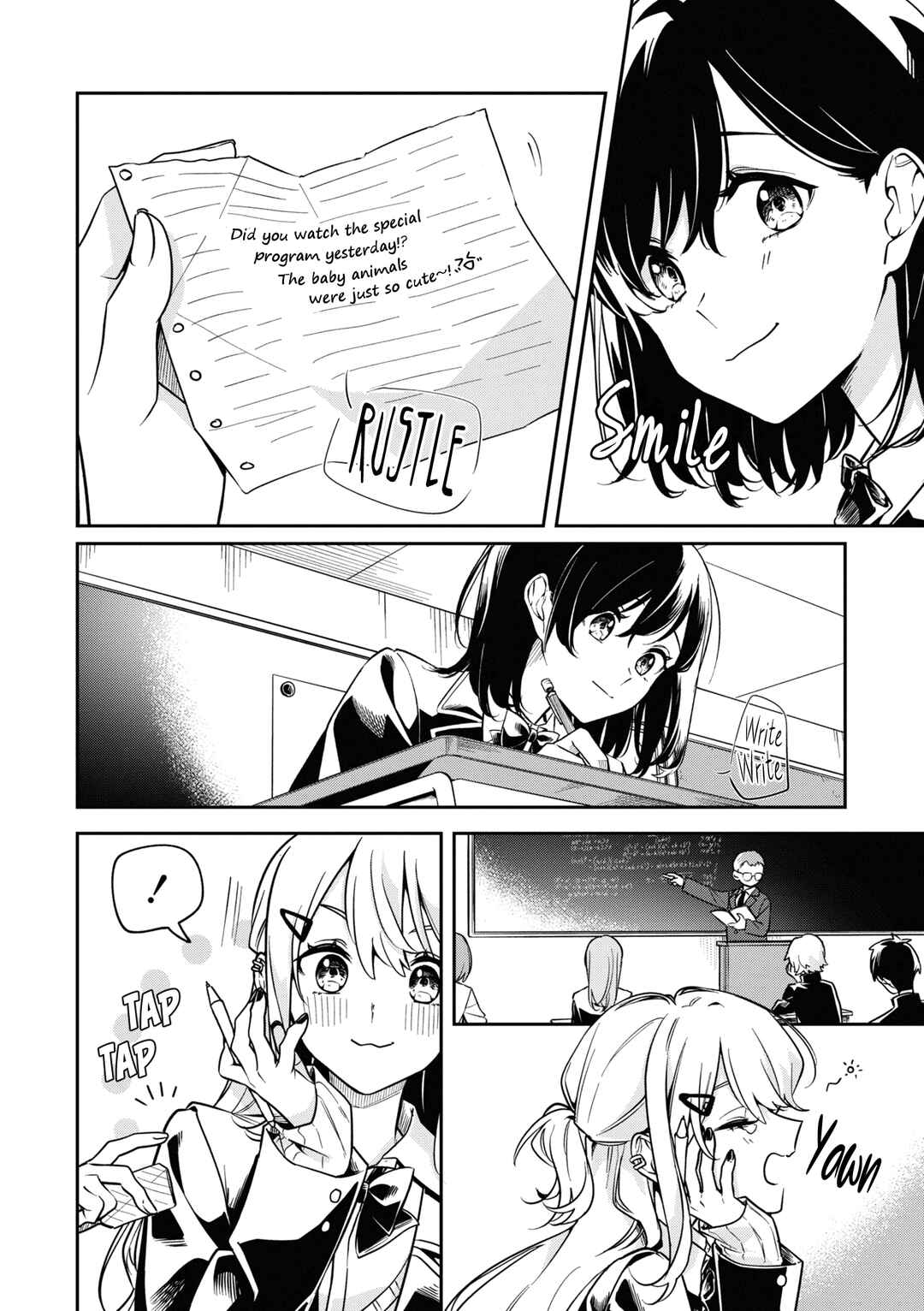 Page 4 Chapter 2 Tonari no Seki ga Sukina Hito Datta Gakusei Yuri Anthology