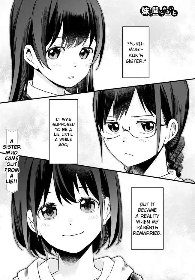Page 1 Chapter 2 Imouto ni Kiiteminai to