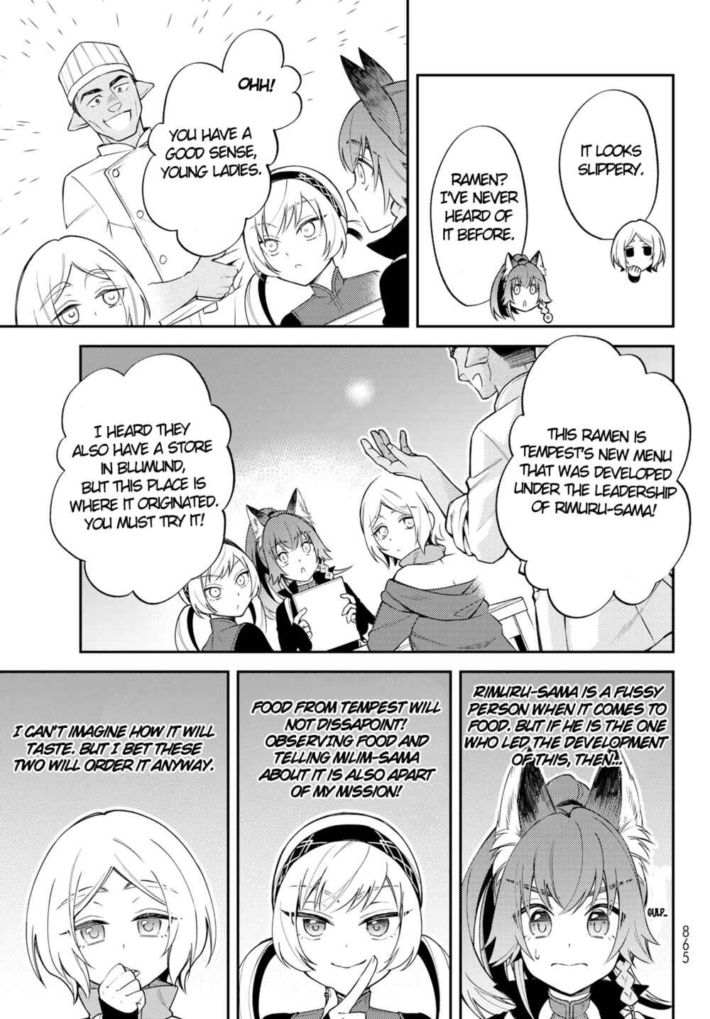Page 6 Chapter 45 Tensei Shitara Slime Datta Ken: Ibun - Makoku Kurashi no Trinity