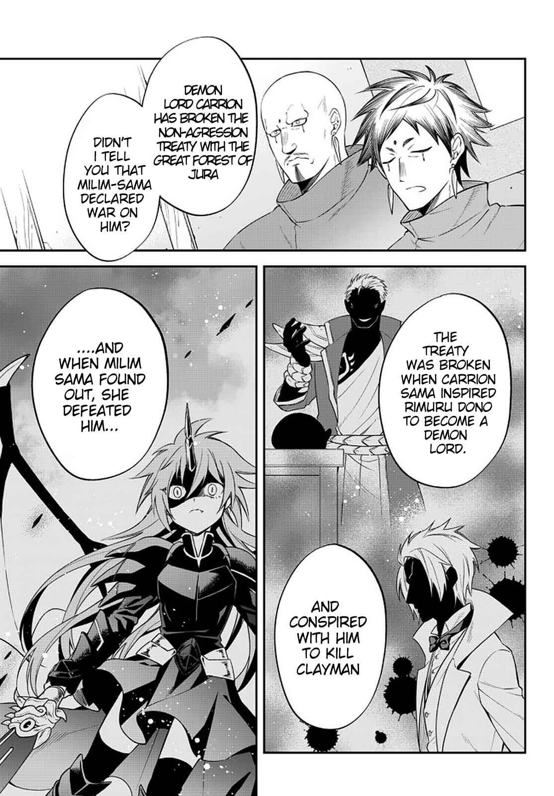 Page 4 Chapter 34 Tensei Shitara Slime Datta Ken: Ibun - Makoku Kurashi no Trinity