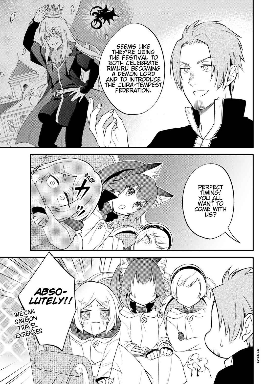 Page 25 Chapter 74 Tensei Shitara Slime Datta Ken: Ibun - Makoku Kurashi no Trinity
