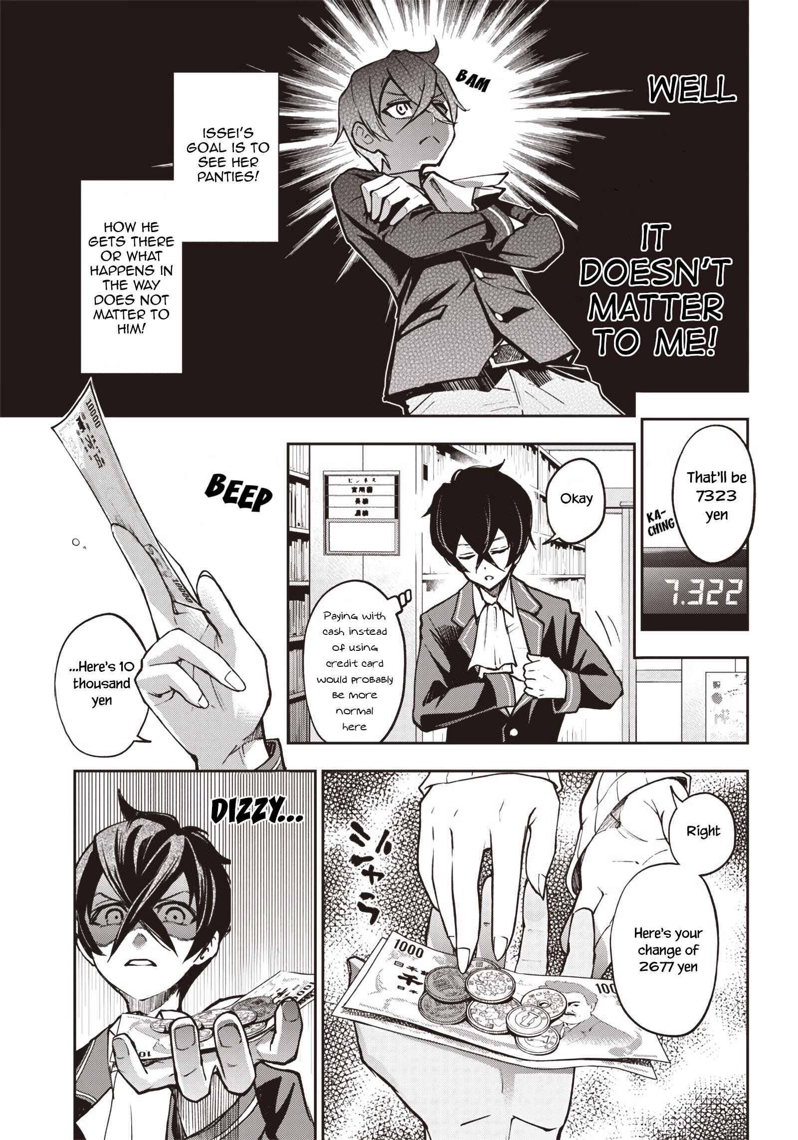 Page 14 Chapter 5 Iya na Kao Sarenagara Opantsu Misete Moraitai: Yo wa Pantsu ga Mitai zo