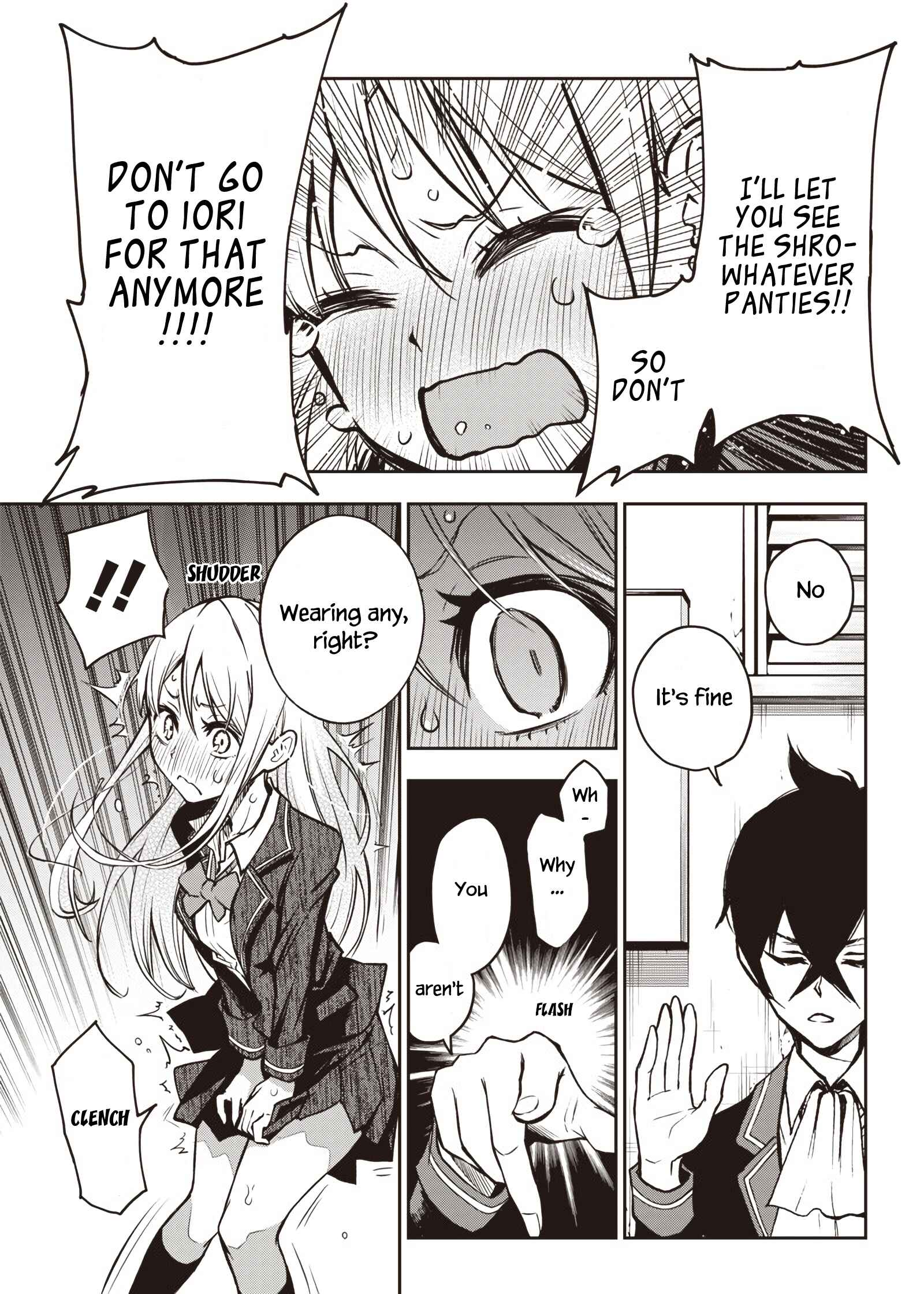 Page 12 Chapter 17 Iya na Kao Sarenagara Opantsu Misete Moraitai: Yo wa Pantsu ga Mitai zo
