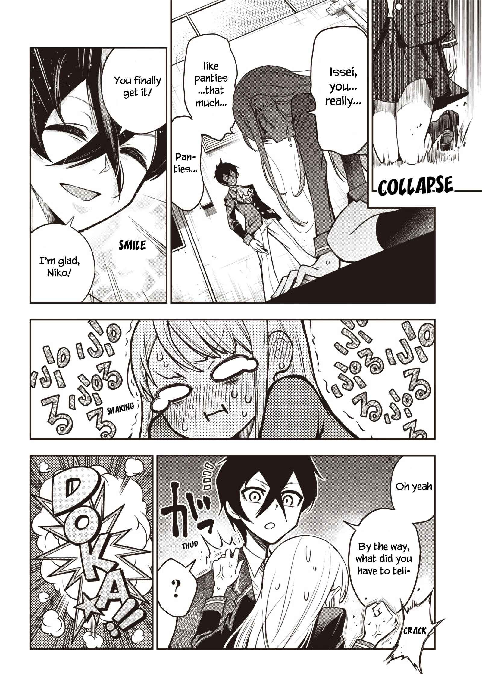 Page 15 Chapter 17 Iya na Kao Sarenagara Opantsu Misete Moraitai: Yo wa Pantsu ga Mitai zo