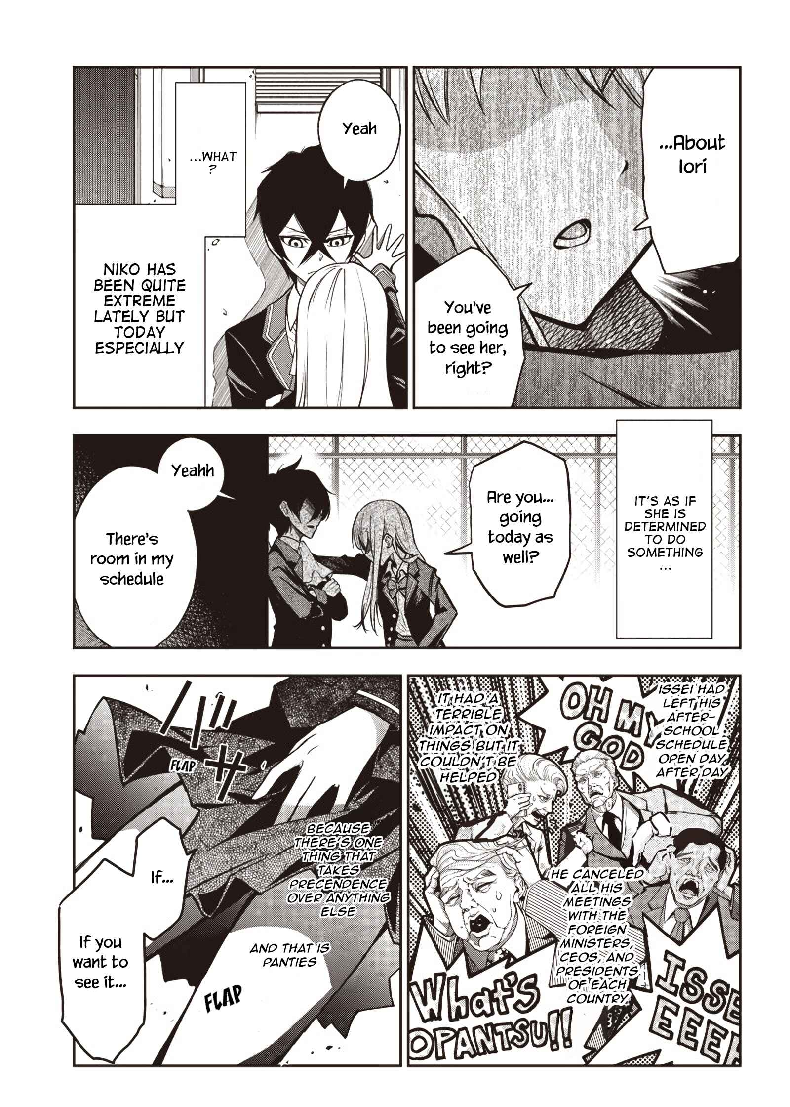 Page 8 Chapter 17 Iya na Kao Sarenagara Opantsu Misete Moraitai: Yo wa Pantsu ga Mitai zo