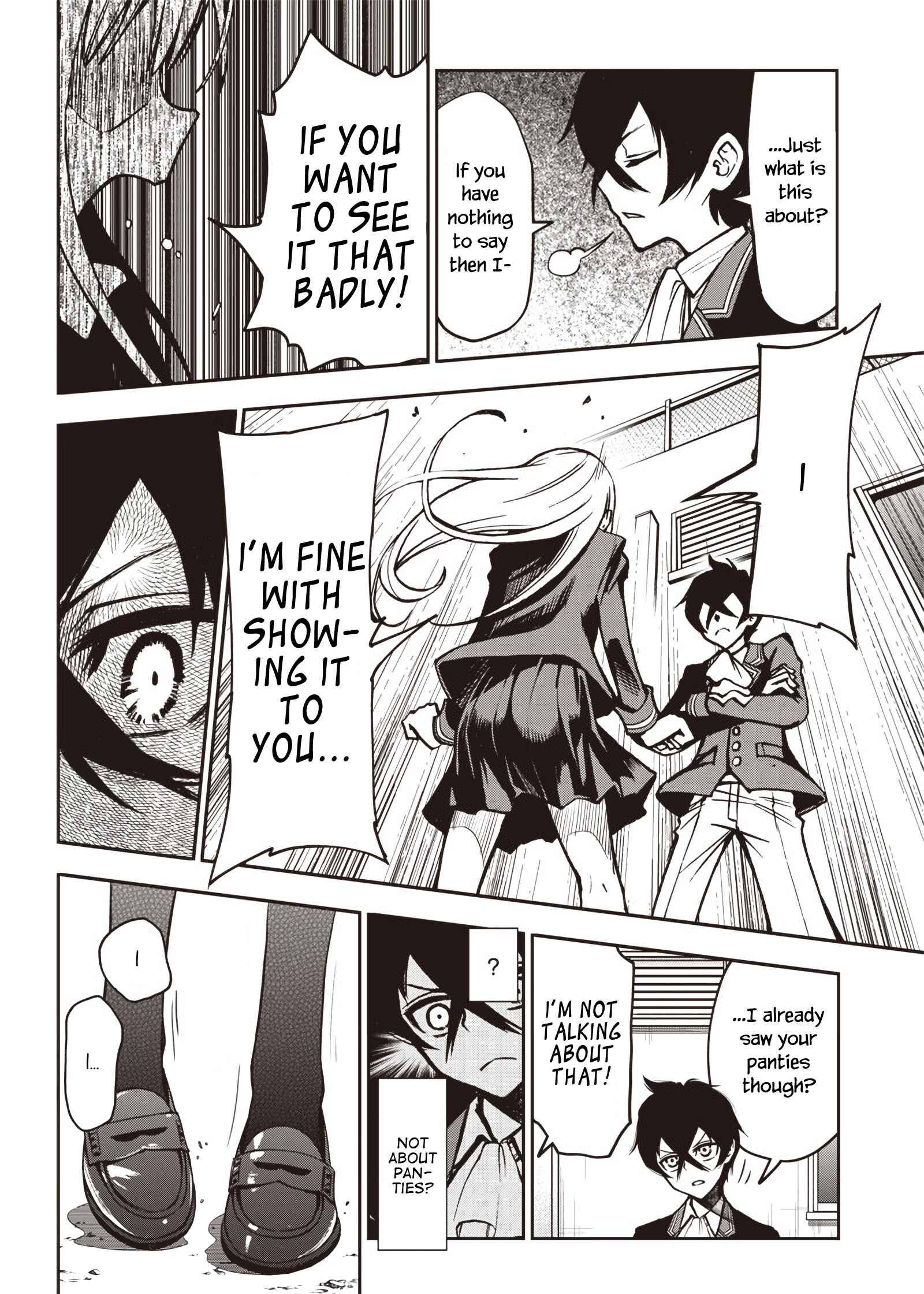 Page 9 Chapter 17 Iya na Kao Sarenagara Opantsu Misete Moraitai: Yo wa Pantsu ga Mitai zo
