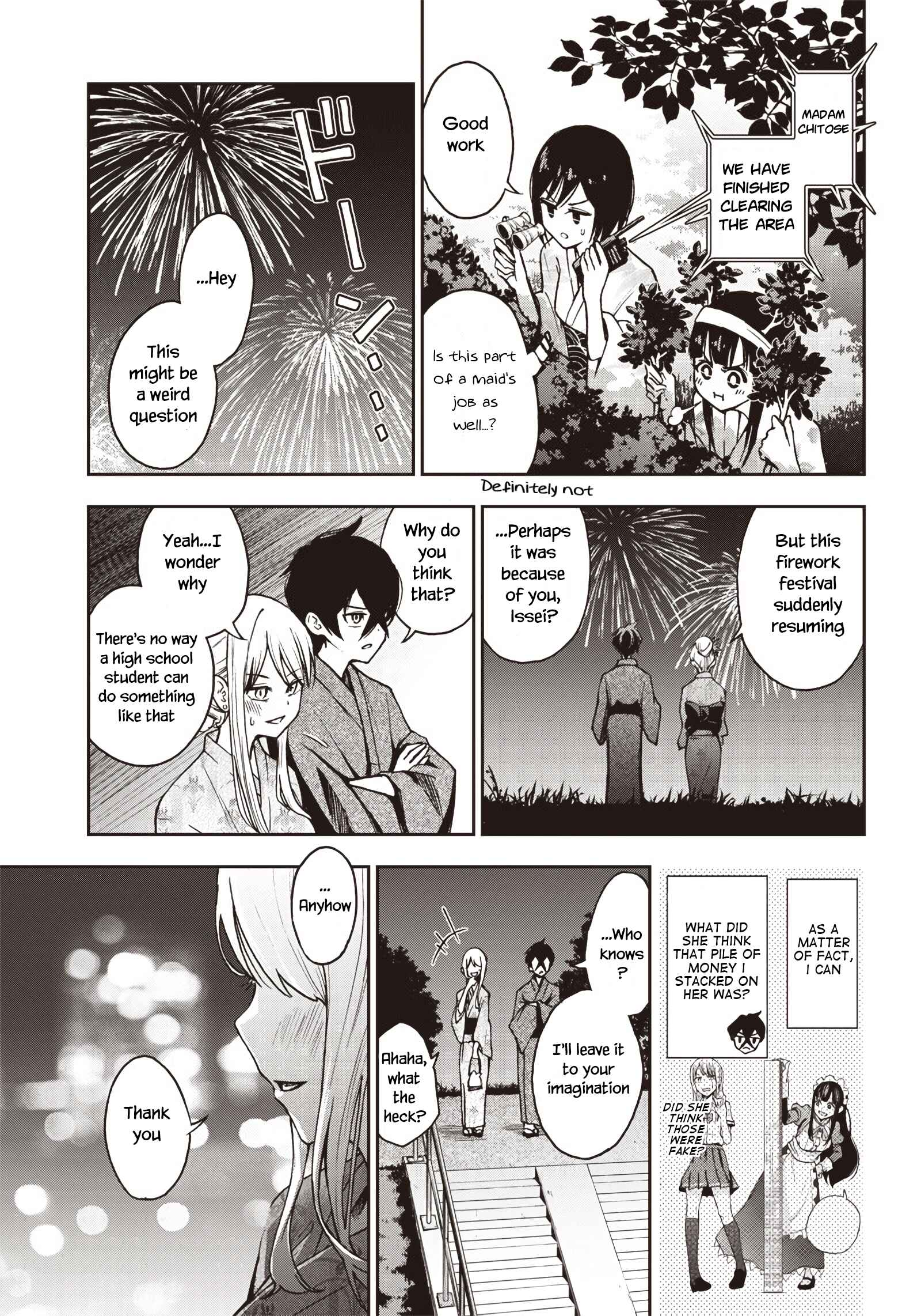 Page 10 Chapter 4 Iya na Kao Sarenagara Opantsu Misete Moraitai: Yo wa Pantsu ga Mitai zo