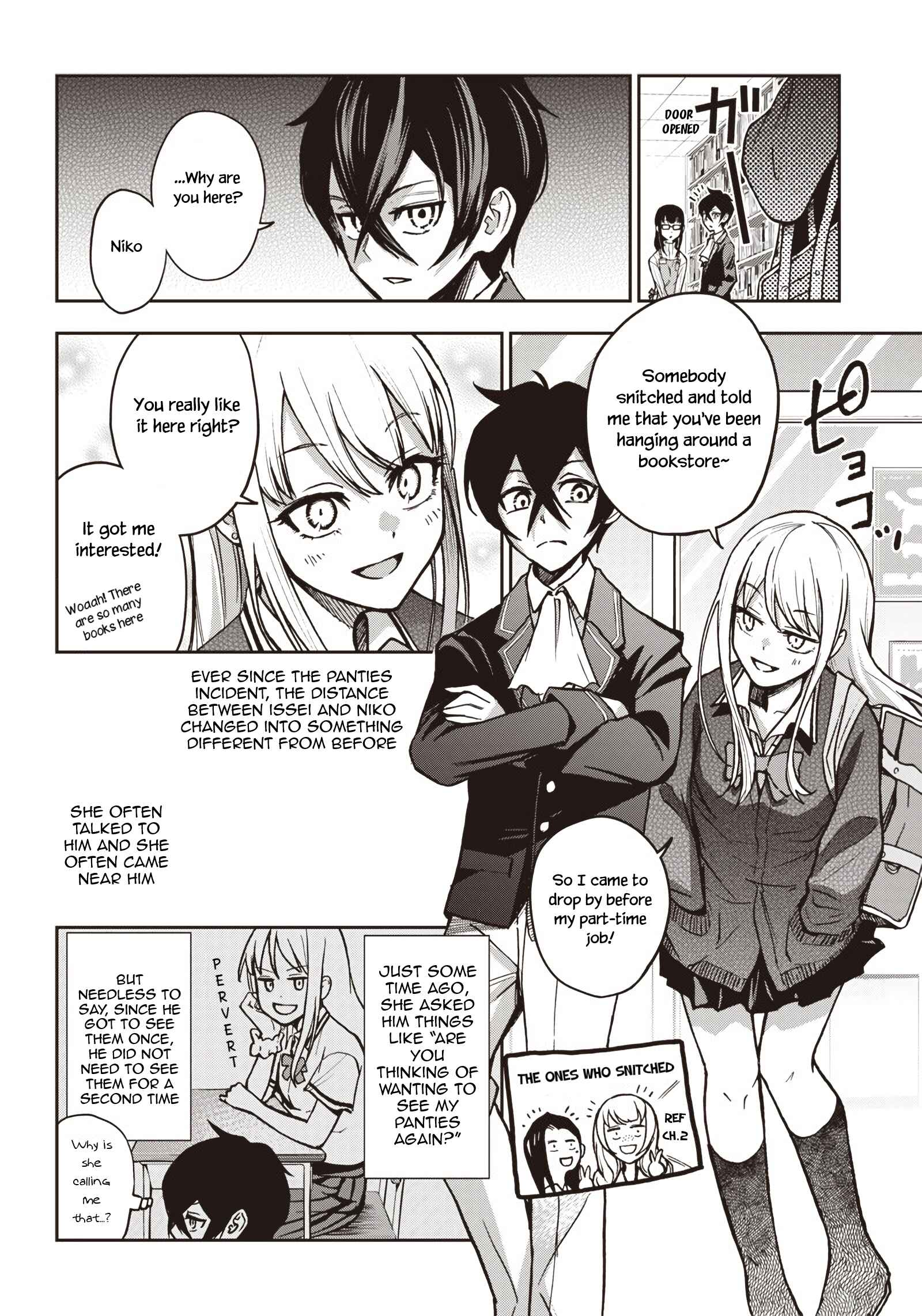 Page 3 Chapter 8 Iya na Kao Sarenagara Opantsu Misete Moraitai: Yo wa Pantsu ga Mitai zo