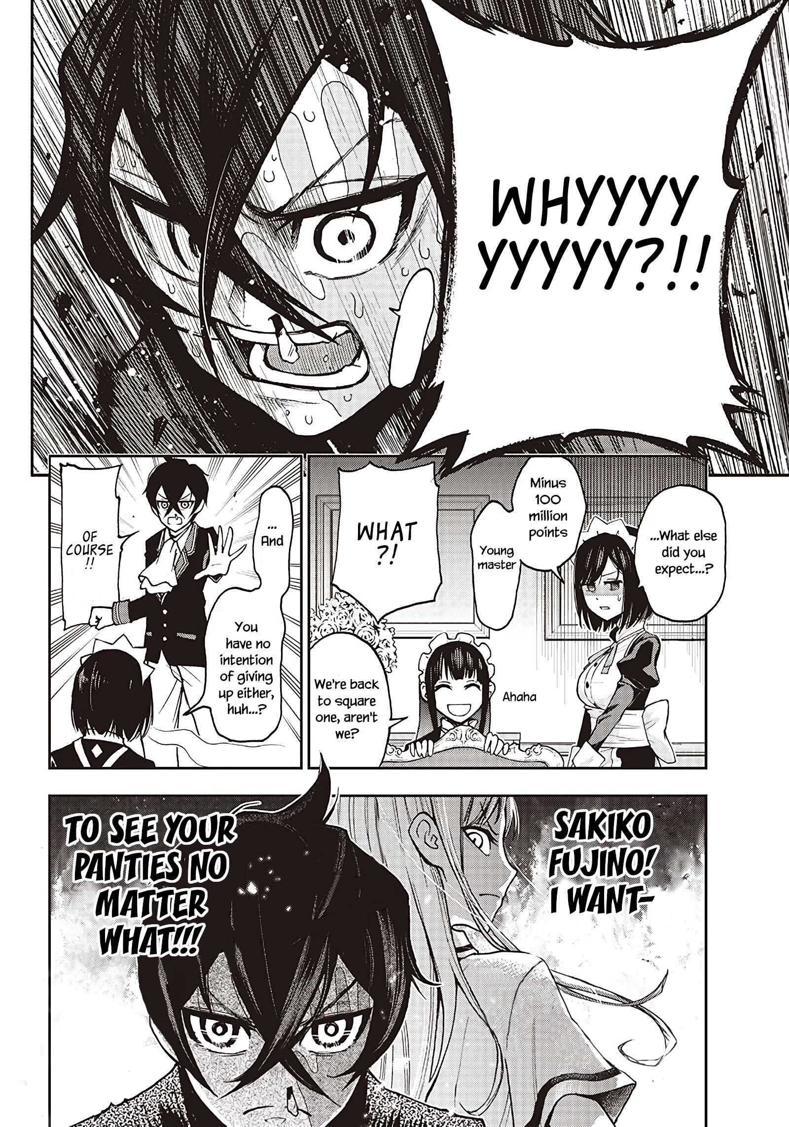 Page 24 Chapter 2 Iya na Kao Sarenagara Opantsu Misete Moraitai: Yo wa Pantsu ga Mitai zo