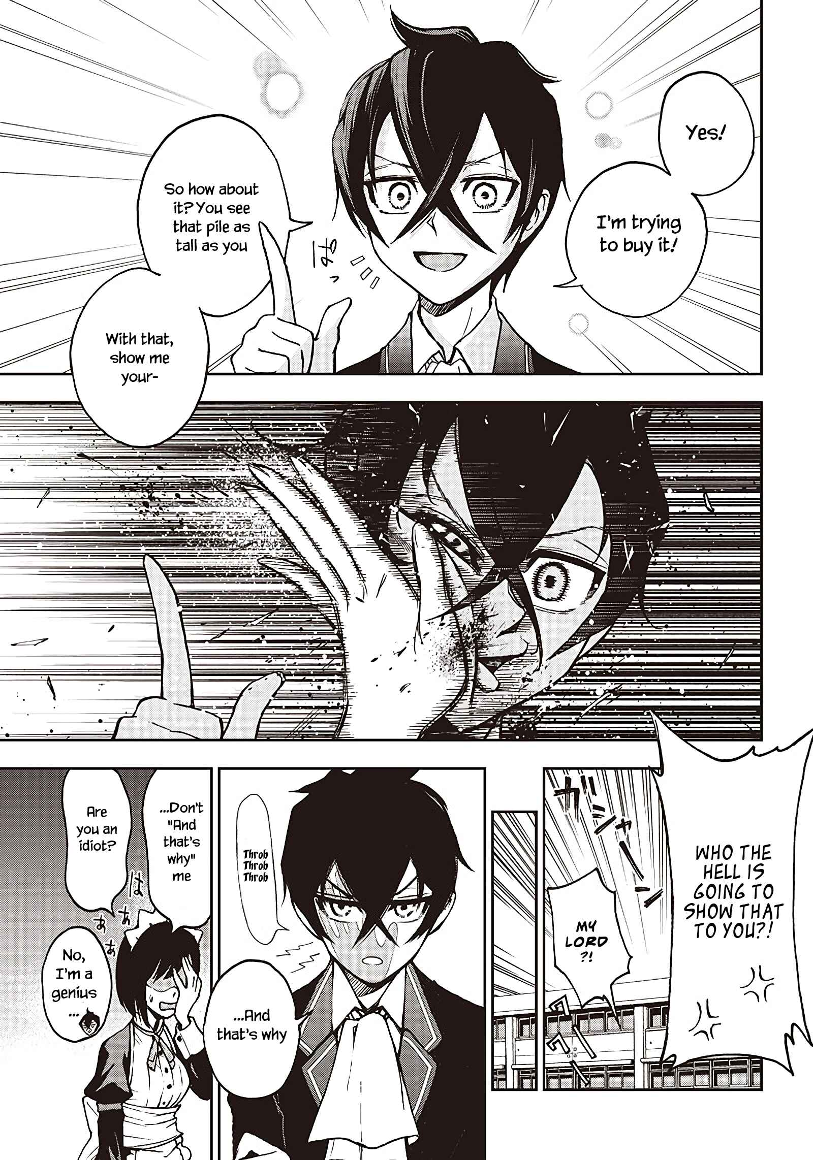 Page 9 Chapter 2 Iya na Kao Sarenagara Opantsu Misete Moraitai: Yo wa Pantsu ga Mitai zo