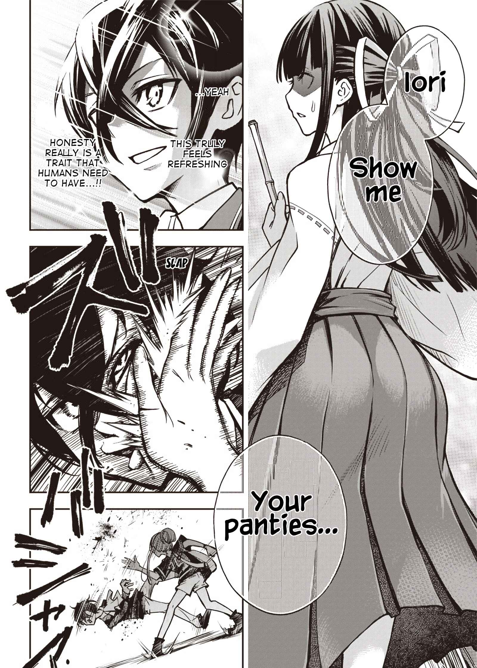 Page 9 Chapter 15 Iya na Kao Sarenagara Opantsu Misete Moraitai: Yo wa Pantsu ga Mitai zo