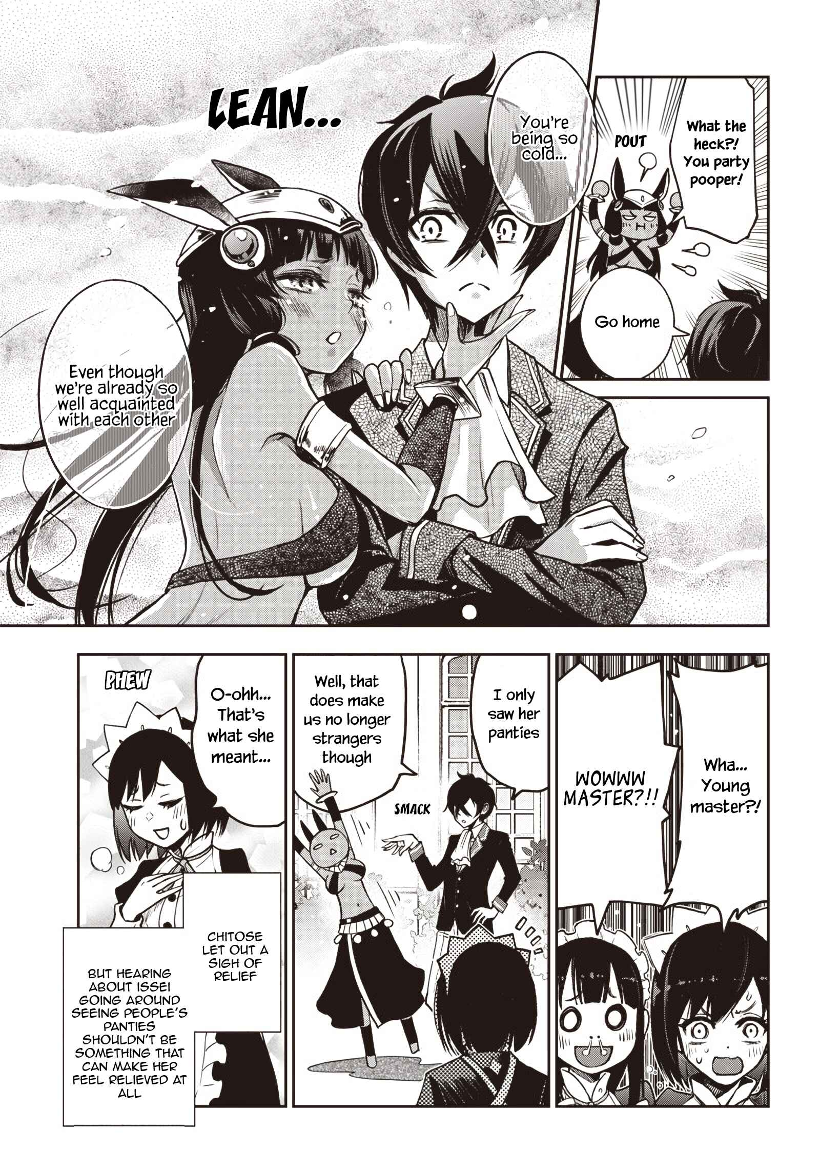 Page 14 Chapter 19 Iya na Kao Sarenagara Opantsu Misete Moraitai: Yo wa Pantsu ga Mitai zo