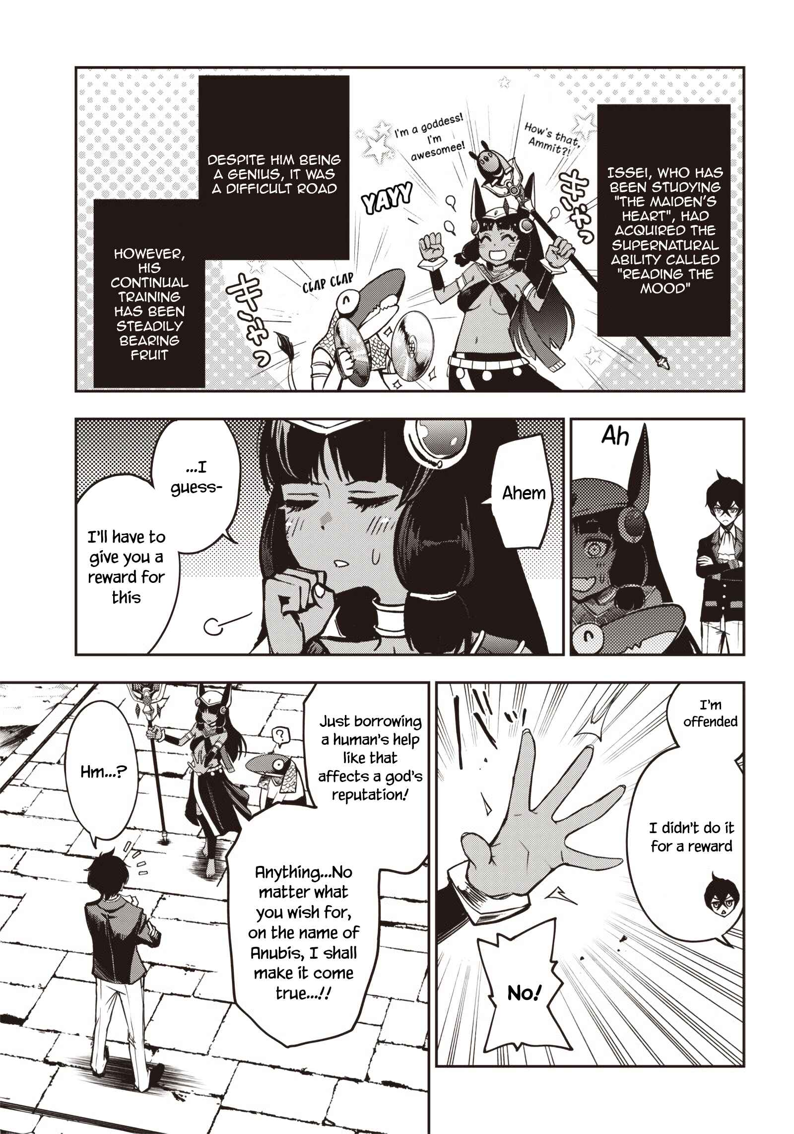 Page 4 Chapter 13 Iya na Kao Sarenagara Opantsu Misete Moraitai: Yo wa Pantsu ga Mitai zo